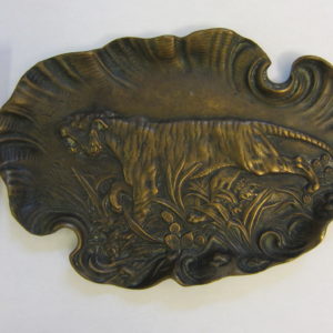 bronze tiger tray