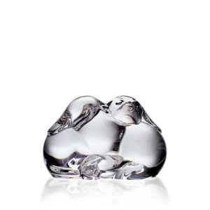 steuben puppy love hand cooler