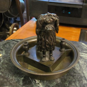 french poodle inkwell