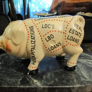 Vintage Cast Iron Piggy Bank
