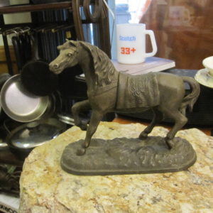 Metal Horse Figurine