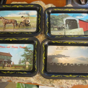 Vintage Coin Change Trays