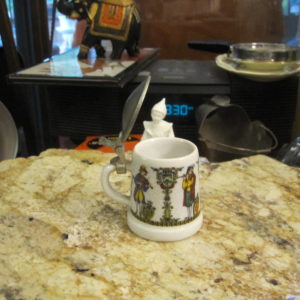 Miniature beer stein