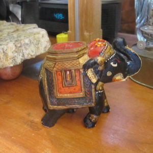 Carved Wood Elephant