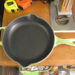 Le Creuset #23 Lime Green Skillet