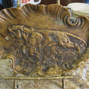 Teddy Roosevelt Bronze Tray