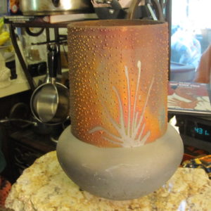 Art Pottery Raku Vessel