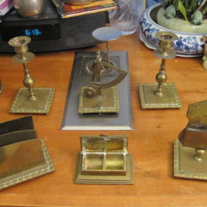 Antique Desk Set Austrian