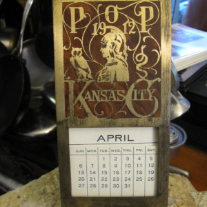 Priests of Pallas Perpetual Calendar 1912