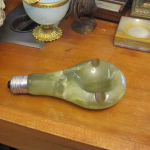 Marble Light Bulb Ashtray