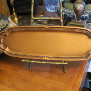 Vintage Bronzed Pen Tray