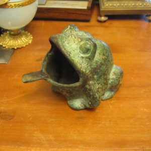 Figural Frog Ashtray 