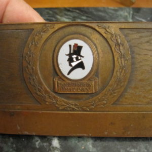 Coachwork by Murray Bronze Brass Plaque Paperweight