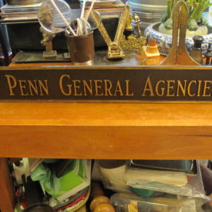 Penn General Agencies Bronze Sign