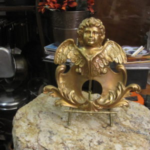 Antique Vintage Cherub Salvaged Architectural Decoration