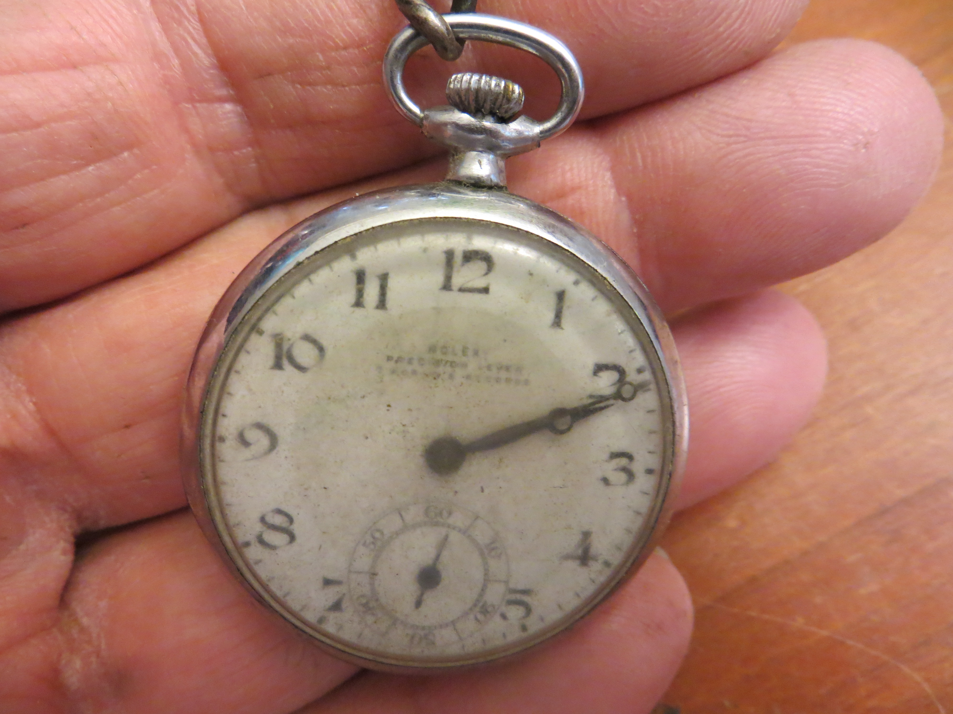 Rolex 7 Worlds Records Pocket Watch