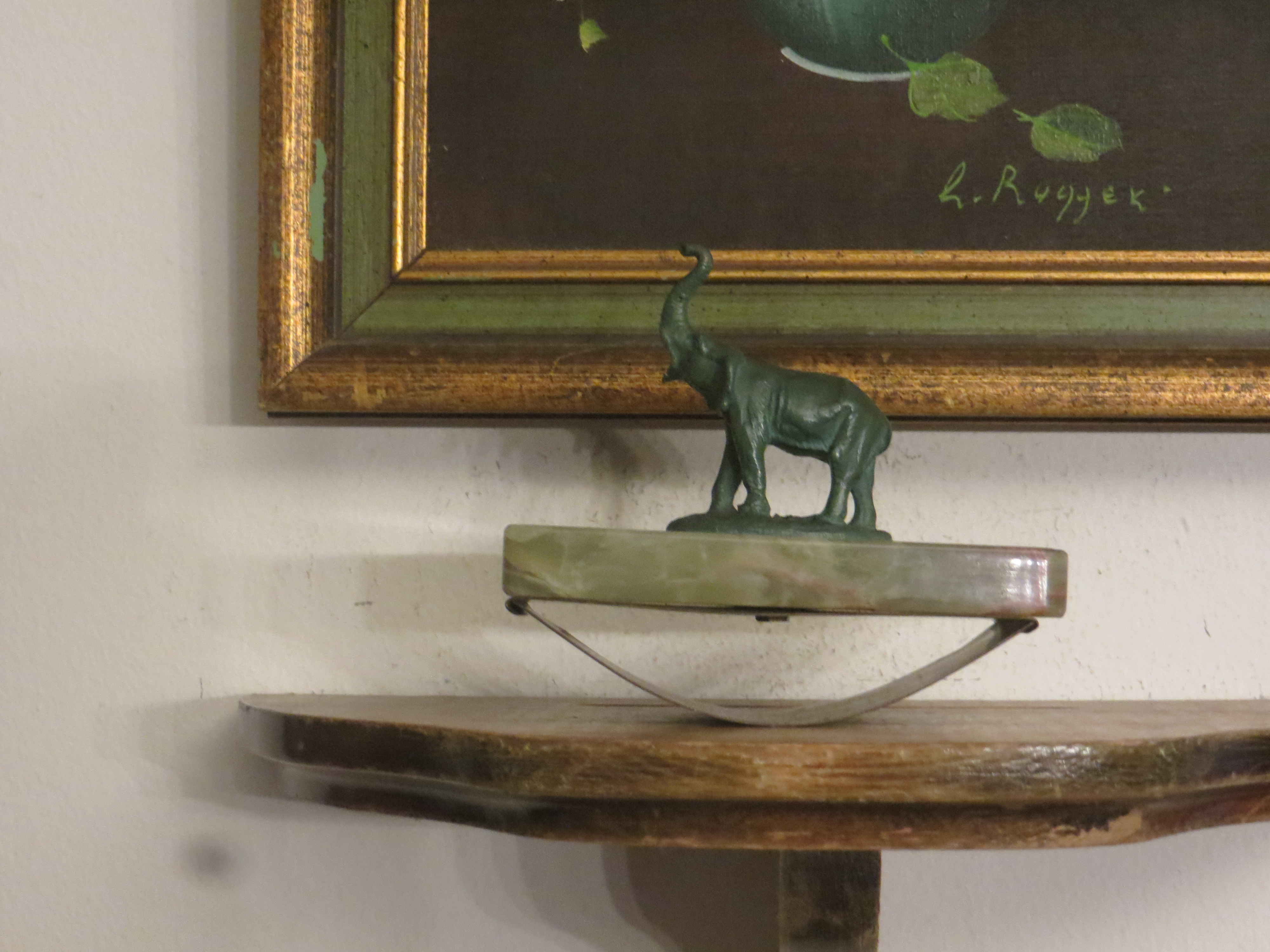 Antique Elephant Ink Blotter