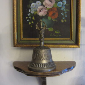 Fine Tibet Tibetan Bronze Temple Hand Bell