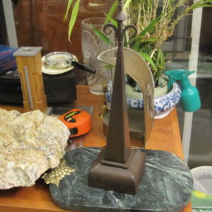 Vintage Metal Finial, Architectural Salvage,