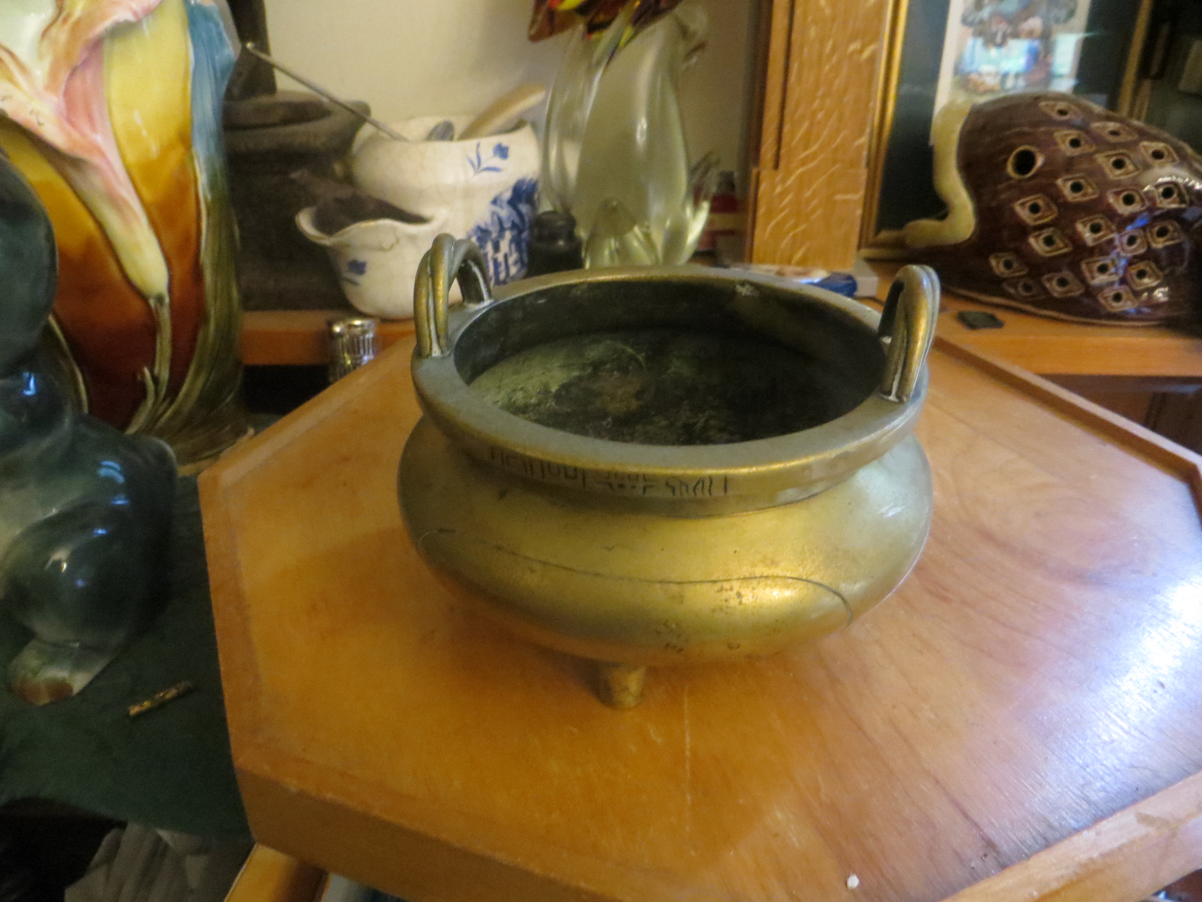 Bronze Tripod Censer Incense Burner