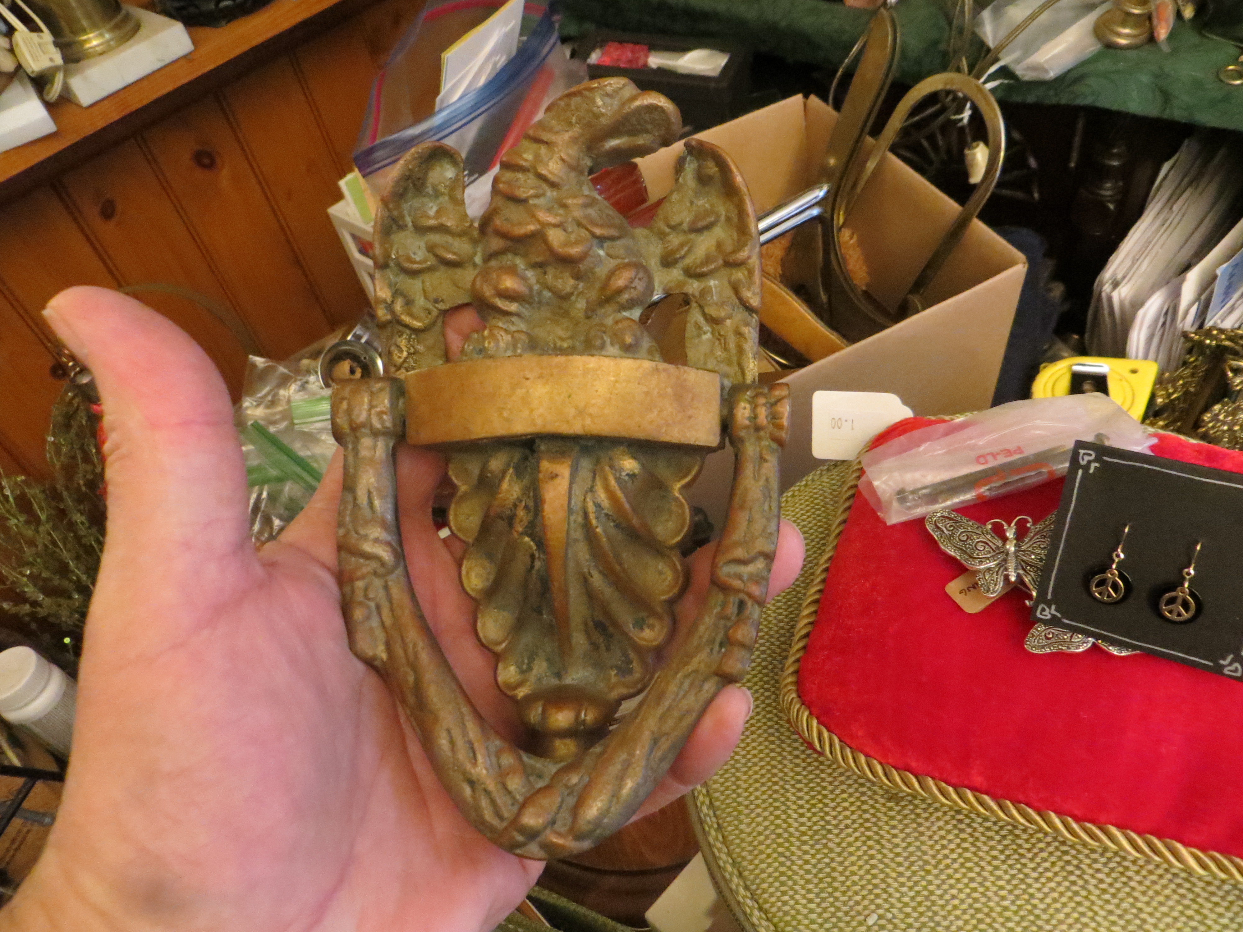 Antique Eagle Door Knocker,