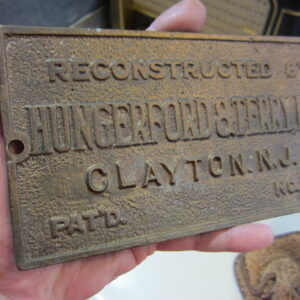 Bronze Reconstructed by Hungerford & Terry Inc Clayton NJ