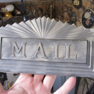 Antique Art Deco Mail Slot C 1920s