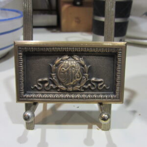 Antique Otis Elevator Car Sign Bronze Nameplate Plaque