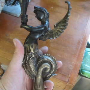 Mythological Mermaid Candleholder