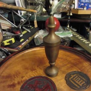 Heavy Cast Bronze Urn Finial