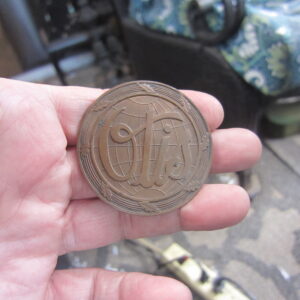 Antique Otis Elevator Car Sign Bronze Copper Nameplate