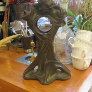Art Nouveau Bronzed Clock Case, Seth Thomas