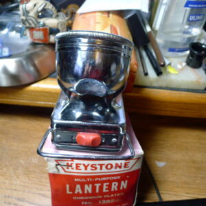 Vintage Keystone Multi-Purpose Lantern No-1392, NOS Chromium Plated, D.P. Harris Mfg Co N Y, Flashlight Collectible