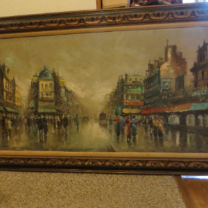 Antonio DeVity Oil, Parisian boulevard